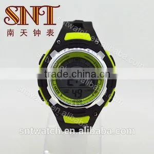 Popular Digital Watch With PU Strap for Men thumbnail-1