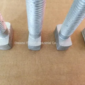 Carbon Steel Countersunk Head T Shaped Bolts SAE J429 thumbnail-1