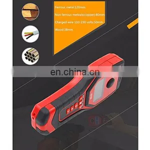 Taijia China Supplier Portable Wood Metal Wall Scanner Detector MD120 Stud Finder Sensor Wall Scanner thumbnail-4