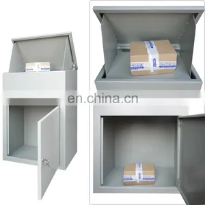 Wall Mounted Locking Dropbox Mailbox Outdoor Parcel Drop Box Parcel Delivery Box thumbnail-2