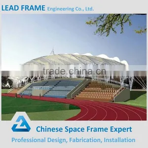 Membrane and Steel Space Frame for Outdoor Bleacher Structure Roof thumbnail-5