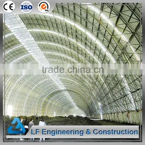 Waterproof Steel Structure Coal Storage Shed thumbnail-1