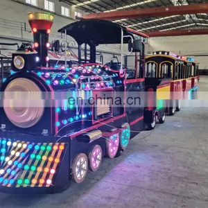 Western Antique Indoor Battery Power Electric Shopping Mall Kids Train for Sale thumbnail-3
