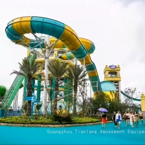 Large Water Slide Equipment Manufacturers Supply Glass Water Entertainment Facilities Suppliers thumbnail-2