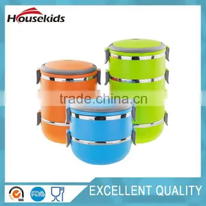 Colorful Stainless Steel Lunch Bowl Snack Salad Lunch Box thumbnail-1