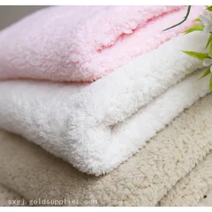 100% Polyester Shu Velveteen Faux Fur Sherpa One Side Fabric‌ thumbnail-1