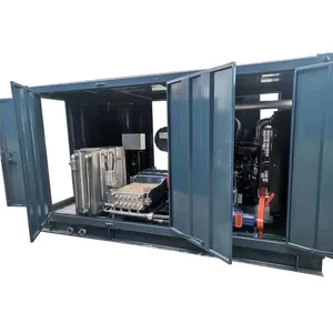 High-Pressure Diesel Electric Motor Drive Cold Water Jet Cleaning Machine for Industrial Pipe Cleaning New Used Engine Pump thumbnail-2