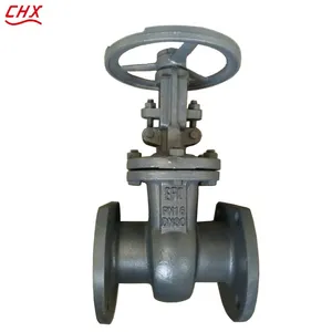 Russian GOST ANSI Cast Steel Cast Iron WCB Cryogenic Single Disc Parallel Double Disc Flanged Connect Flexible Manual Gate Valve thumbnail-3
