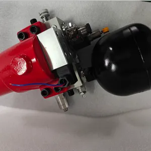 Hydraulic Manifold Block With Accumulator and Control Valves for Forklifts 250 Bar Aluminum Steel Construction thumbnail-3