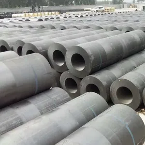 Carbon Electrode，graphite Electrode，The Furnace Uses Carbon Electrodes，with Nipple，φ600mm，environmentally Friendly and Efficient， thumbnail-5