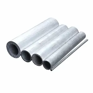 6061 T6 Aluminum Round Tube 50mm 60mm 63mm 76mm 80mm OD 3mm 4mm 5mm Wall Structural thumbnail-1