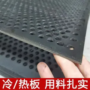 Perforated Metal Sheet 316 Stainless Steel 1.2mm Thickness 4mm Hole Mirror Finish thumbnail-1