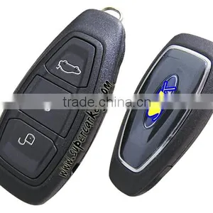 FORD 3 BUTTON REMOTE KEY FOB SMART MONDEO FOCUS FIESTA KA TEARDROP thumbnail-1