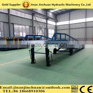 Movbale Hydraulic Electric Dock Leveler Suitable for Container and Warehouse Use to Load and Unload Goods thumbnail-1