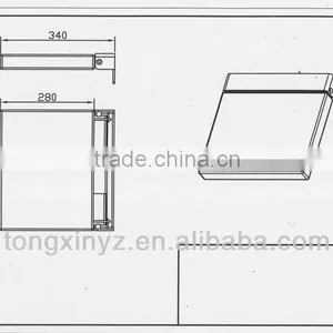 Made of High-tech 100% PU and #304 Stainless Steel Wall Mount Folding Shower Seat thumbnail-5