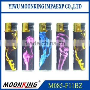 Cheap Price Plastic Electric Windproof Flame Cigarette Lighter thumbnail-1