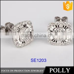 Wholesale New Fashion Silver Malachite Earring thumbnail-3
