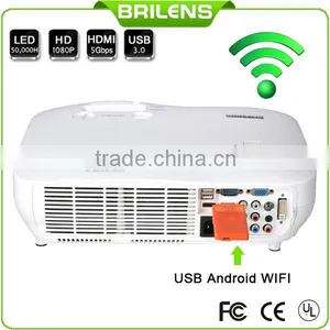 Brilens TL1920 Vicky 3 LED 3 LCD 1920 X 1080 WQXGA 3000 Lumens Digital Full HD LED Projector 1080P thumbnail-4