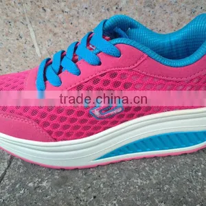 New Colourful Charming Design Ladies Sport Shoes With Net thumbnail-2