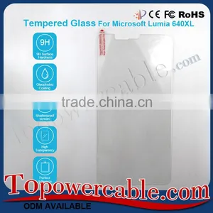 Premium Ultra Clear High Definition Tempered Glass Screen Protector for Microsoft Lumia 640 XL thumbnail-2