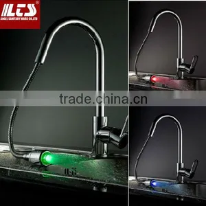 3 Colors Discoloration LED Light Temperature Control Sensor, Temperature Sensitive LED Light Water Faucet thumbnail-1