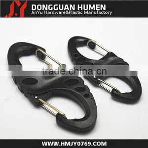 Dongguan Jinyu S Hooks Plastic Carabineer Clips for Bags thumbnail-2