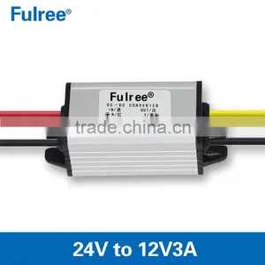 Dc-dc Step Down Converter 24v to 12v3a Car Power Supply Buck Module, 12v Power Supply Module thumbnail-1