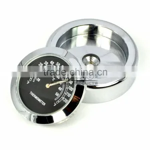 BJ-HBW-008 Waterproof Shock Resistant Billet Aluminum Motorcycle Thermometer Use on Windscreen thumbnail-5