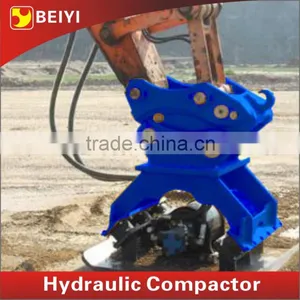 BEIYI Plate Compactor Prices Hydraulic Vibro Compactor BYKC03/06/08/10 Plate Compactor thumbnail-4