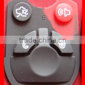 TD Car Remote Key Button Pad (rubber Pad) for F-ord 4 Button thumbnail-1