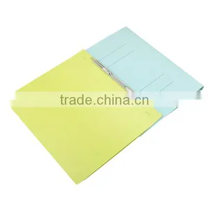 2016 Made in China Wholesale Fashion Design A4 Handmade Paper File Folder With Spring Clip thumbnail-1