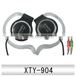 2013 Heart Style Neckband Headphone With Mic XTY-904 thumbnail-1