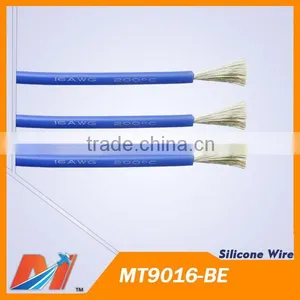 Maytech Insulated Power Silicon Wire 16awg High Flexible Silicone Cable BLUE Color thumbnail-1