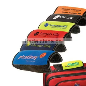 Customized Top Quality Logo Printed Neoprene Luggage Handle Pad thumbnail-1