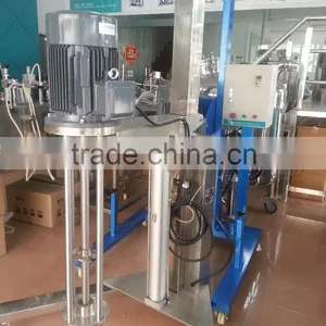 Stainless Steel Pneumatic High Shearing Cosmetic Paste High Viscosity Product Type and Low Viscosity Homogeneous Hot Sale thumbnail-6