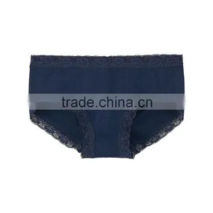 Lady's High Quality Soft Lace Cotton Spandex Shorts thumbnail-1