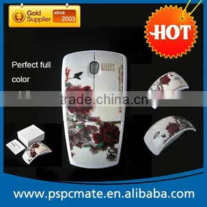 2015 Arc Folding Mouse Wireless With 1-year Warranty and 3 Million Times Click Life as Promotional Gift thumbnail-1