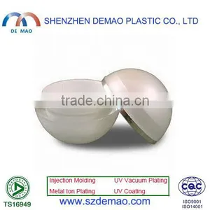Cosmetic Powder Jar Plastic Jar Screw Lid thumbnail-1