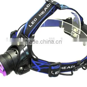 Zoom Function Xml t6 Aluminum Led Headlight Headlamp thumbnail-2