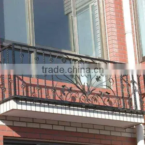 Classical Wrought Iron Grill Design for Balcony thumbnail-1