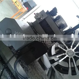Car Rim Scratch Repair CNC Alloy Wheel Lathe Wrc28 With Touch Probe Quality Choice thumbnail-4