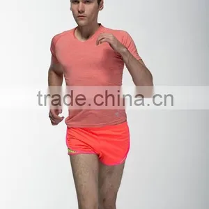 Men Plain 100% Polyester Custom T-shirt ,running Wear thumbnail-2