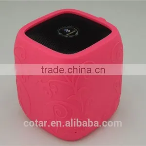 2015 Best-Sale Waterproof Mini Bluetooth Speaker With Hand Free Function Red Color thumbnail-2