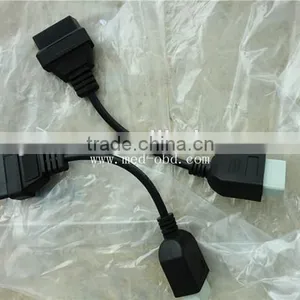 OBD 16P FEMALE OBD2 Cable for Honda 5pin J1962f OBD2 Adapter thumbnail-3