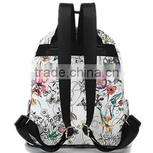 Wholesale Small Colleague School Leather Backpacks Bag for Girls Outside thumbnail-4