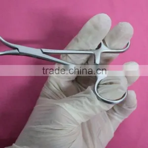 OR Grade Bone Reduction Forceps Curved Pointed Tips 5.5" Orthopedic Instruments By Taidoc thumbnail-4