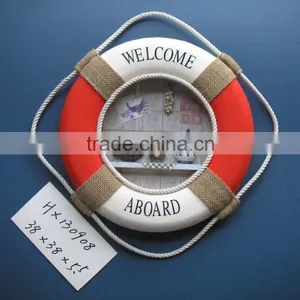 Nautical Crafts Gifts Decorative Life Preserver Ring Rigid Foam Lifebuoy thumbnail-3