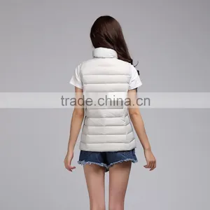 European Style Down Vest Ladies Vest for Women thumbnail-4