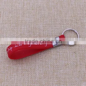 Wholesale Red Bracelet Keychain/good Quality Silicone Keychain With Printing Logo thumbnail-1