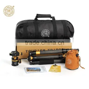Q888C Lightweight Camera Tripod for Digital Video DSLR Digital 60'' Carbon Fiber Camera Stand Monopod With Quick Release Plate thumbnail-6